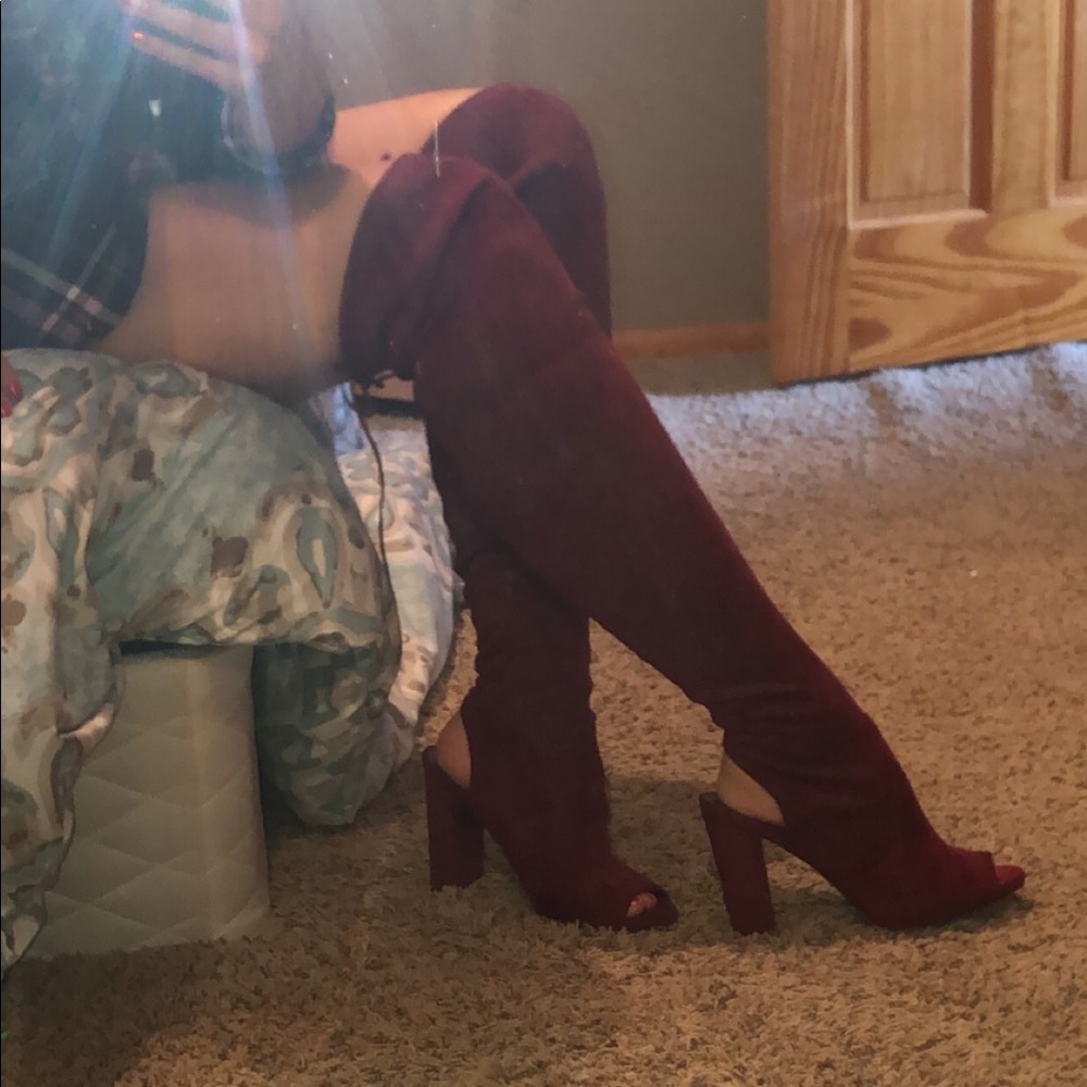 Over the knee boots